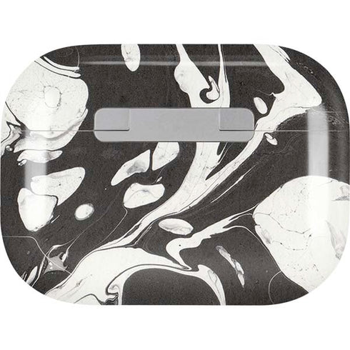 Marbleized Black AirPods Pro 2nd Gen Skin