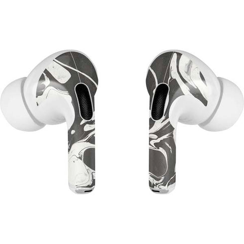 Marbleized Black AirPods Pro 2nd Gen Skin