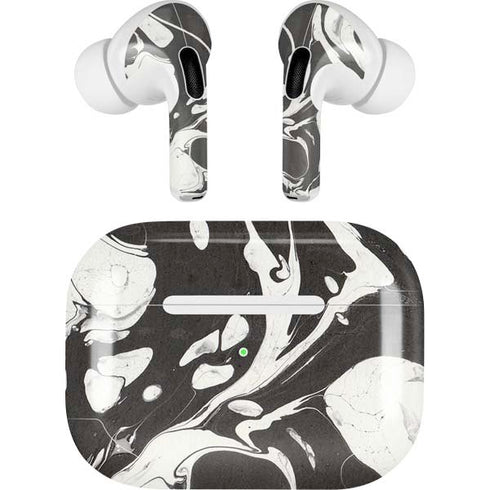 Marbleized Black AirPods Pro 2nd Gen Skin