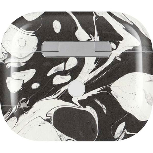 Marbleized Black Apple AirPods (3rd Gen 2021) Skin