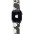 Marbleized Black Apple Watch Band 42-44mm