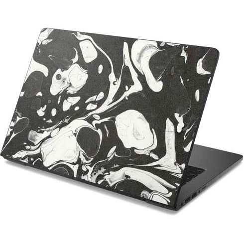 Marbleized Black Dell Chromebook Skin