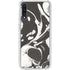 Marbleized Black Galaxy A50 Clear Case