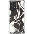 Marbleized Black Galaxy A52 5G Clear Case