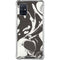 Marbleized Black Galaxy A71 5G Clear Case