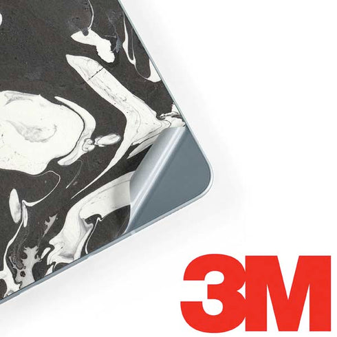 Marbleized Black Galaxy Book 12in Skin