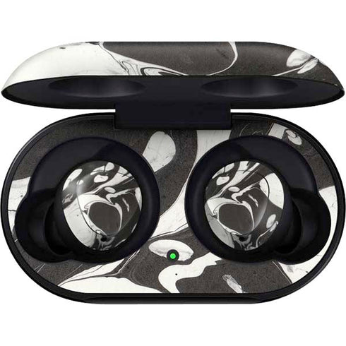 Marbleized Black Galaxy Buds Skin