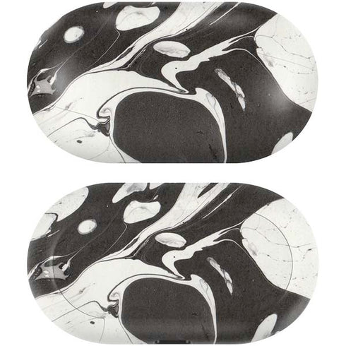Marbleized Black Galaxy Buds Skin