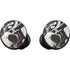 Marbleized Black Galaxy Buds Skin