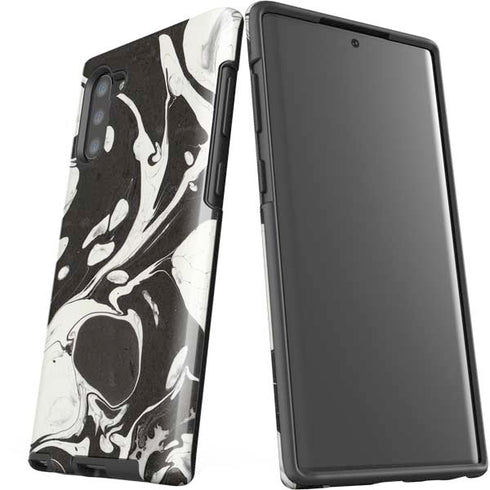 Marbleized Black Galaxy Note 10 Pro Case
