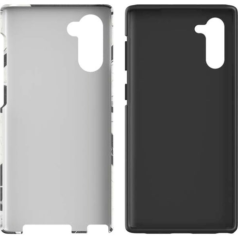 Marbleized Black Galaxy Note 10 Pro Case