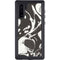 Marbleized Black Galaxy Note 10 Waterproof Case