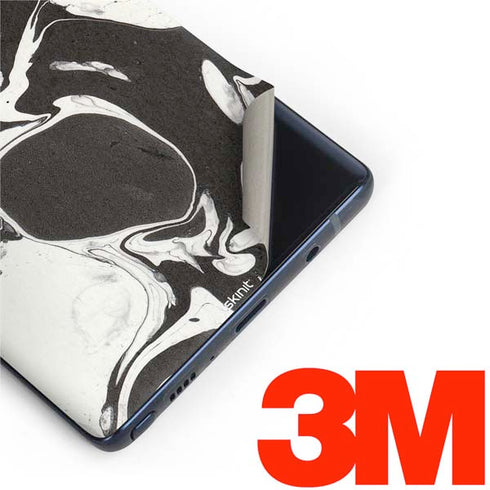 Marbleized Black Galaxy Note 9 Skin