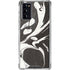 Marbleized Black Galaxy Note20 5G Clear Case
