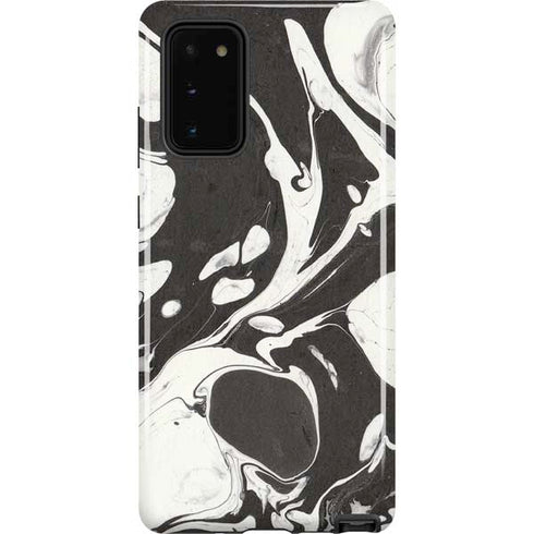 Marbleized Black Galaxy Note20 5G Pro Case