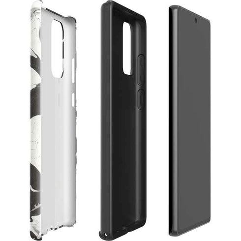 Marbleized Black Galaxy Note20 5G Pro Case
