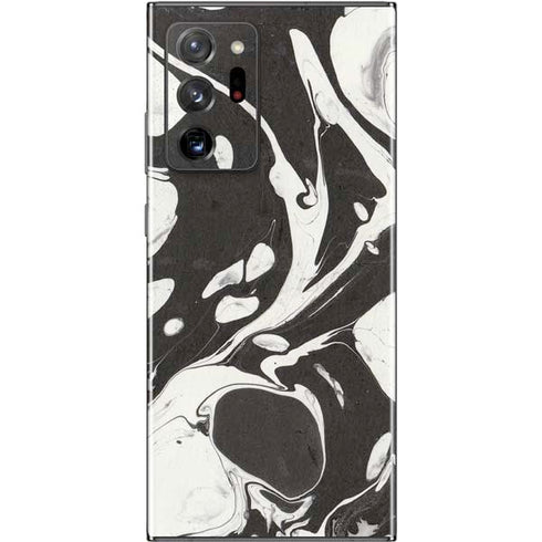 Marbleized Black Galaxy Note20 Ultra 5G Skin