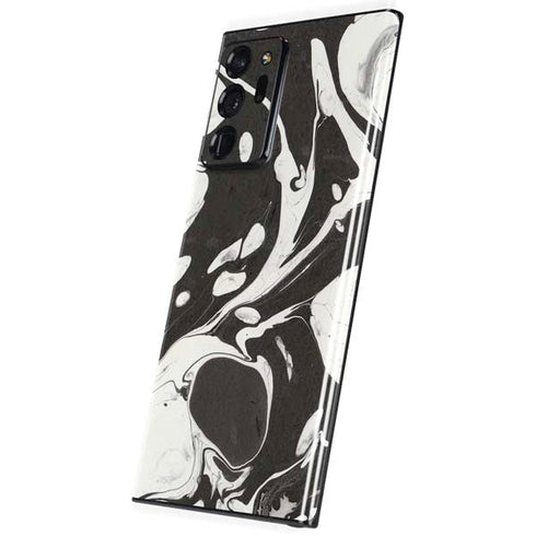 Marbleized Black Galaxy Note20 Ultra 5G Skin