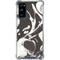 Marbleized Black Galaxy S20 FE Clear Case