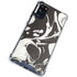 Marbleized Black Galaxy S20 FE Clear Case
