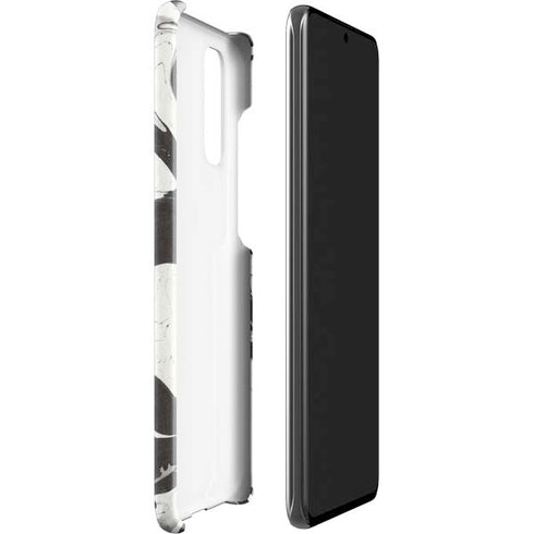 Marbleized Black Galaxy S20 Lite Case
