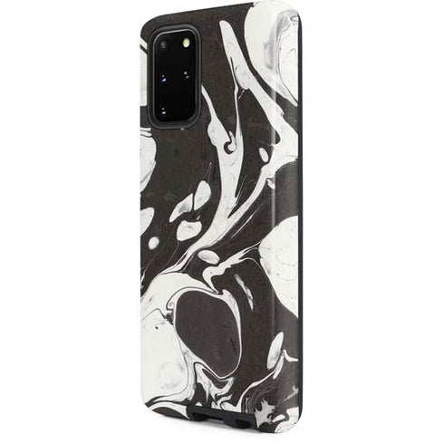 Marbleized Black Galaxy S20 Plus Pro Case