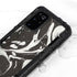 Marbleized Black Galaxy S20 Plus Waterproof Case