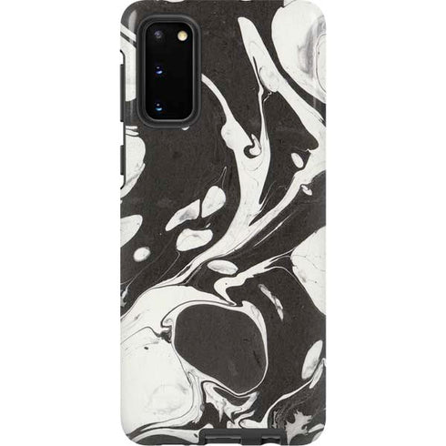 Marbleized Black Galaxy S20 Pro Case