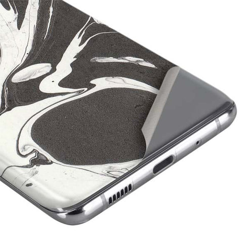 Marbleized Black Galaxy S20 Ultra 5G Skin