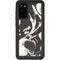 Marbleized Black Galaxy S20 Waterproof Case