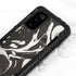 Marbleized Black Galaxy S20 Waterproof Case