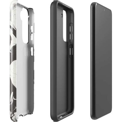 Marbleized Black Galaxy S21 5G Pro Case
