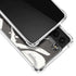 Marbleized Black Galaxy S21 FE Clear Case