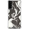 Marbleized Black Galaxy S21 Plus 5G Clear Case