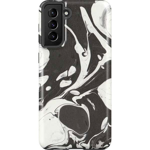 Marbleized Black Galaxy S21 Plus 5G Pro Case