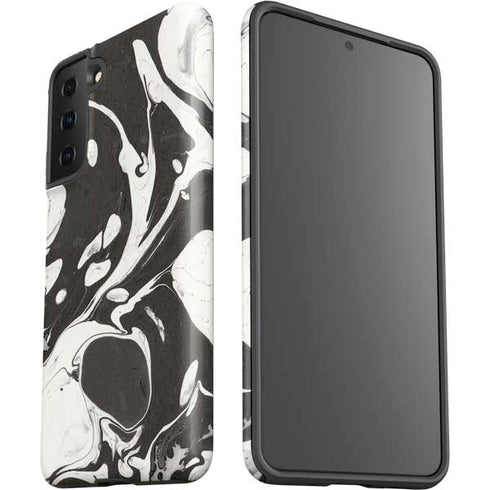 Marbleized Black Galaxy S21 Plus 5G Pro Case