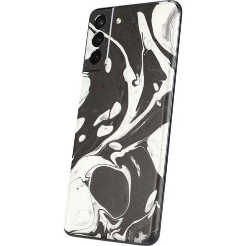 Marbleized Black Galaxy S21 Plus 5G Skin