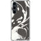 Marbleized Black Galaxy S23 FE Clear Case