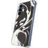 Marbleized Black Galaxy S24 Clear Case