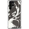 Marbleized Black Galaxy S24 Ultra Clear Case
