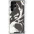 Marbleized Black Galaxy S24 Ultra Clear Case