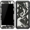Marbleized Black Galaxy S7 Active Skin