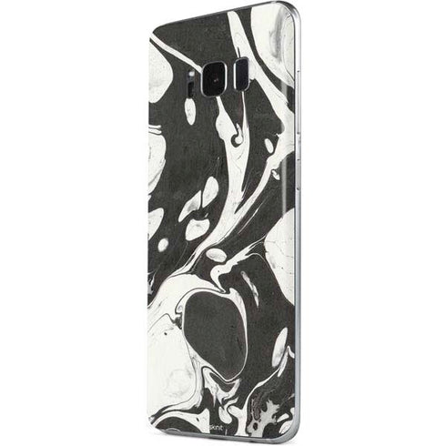 Marbleized Black Galaxy S8 Plus Skin