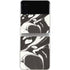 Marbleized Black Galaxy Z Flip4 5G Skin