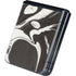 Marbleized Black Galaxy Z Flip5 5G Skin
