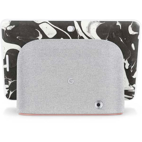 Marbleized Black Google Home Hub Skin