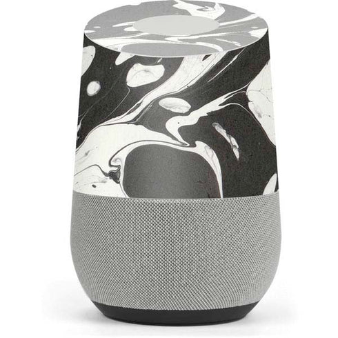 Marbleized Black Google Home Skin