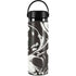 Marbleized Black Hydro Flask 20oz Wide Mouth Skin