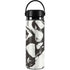 Marbleized Black Hydro Flask 20oz Wide Mouth Skin
