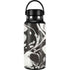 Marbleized Black Hydro Flask 32oz Wide Mouth Skin